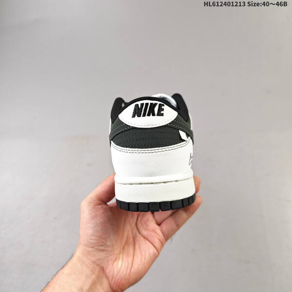 Nike SB Dunk Low Retro DIY white black EU 40-46 skate shoe