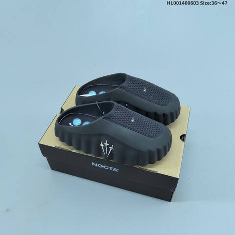 Nike Nocta Mind 001 Slide Black Bright Red EU 36-47 Slides - Unisex (BS-60004)
