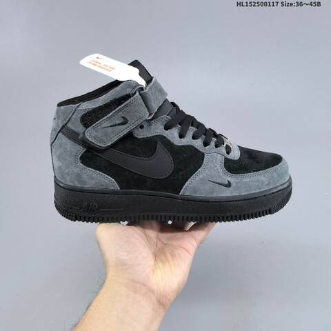 Nike Air Force 1 MID ZH0316-167 Black Dark Grey EU 36-45 Sneaker - Unisex (BS-61941)