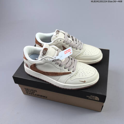 Nike Air Jordan 1 x Travis Scott AIR JORDAN DIY DS2088-007 36 36 5 Lifestyle - Women's (BS-67440)