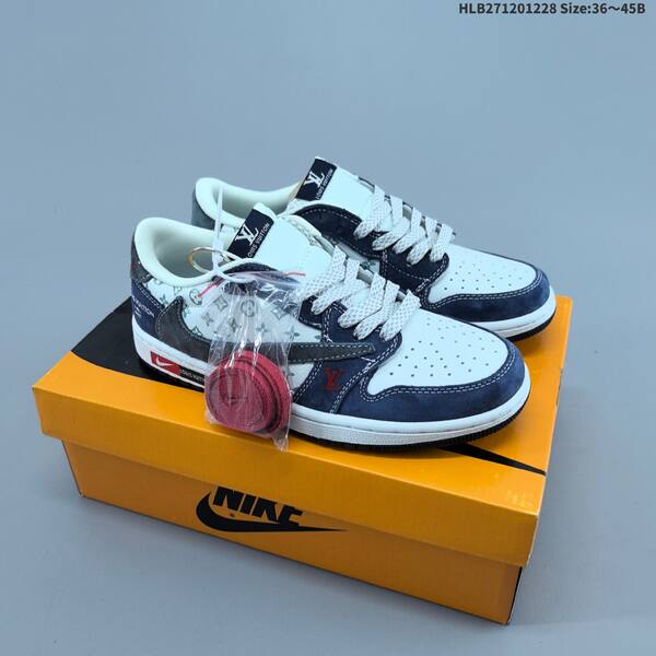 Jordan Air Jordan 1 Low light grey/grey/black EU 36-45 lifestyle