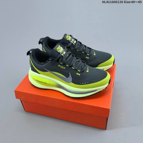 Nike Vomero 18 GTX ReactX Air Zoom light grey grey off white dark grey volt EU 40-45 running shoe