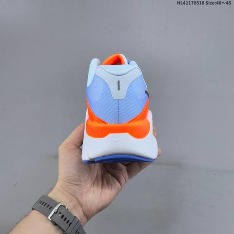 Nike Structure Plus ReactX Air Zoom Blue Orange White Black EU 40-45 Running Shoe - Men's (BS-60286)