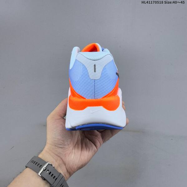 Nike Structure Plus ReactX Air Zoom blue orange white black EU 40-45 running shoe