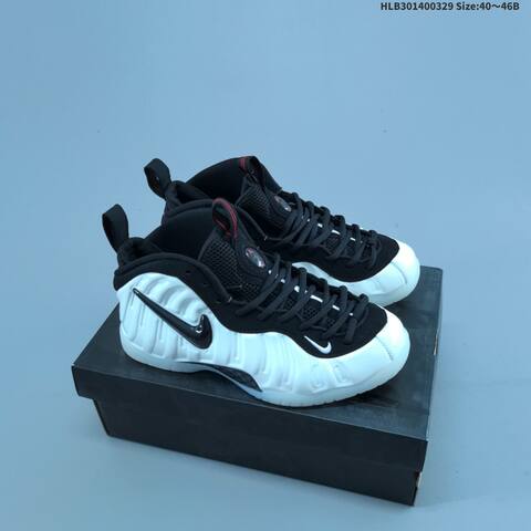 Nike Air Foamposite One Black Metallic Gold EU 40-46 Basketball Shoe - Men's (BS-61061)