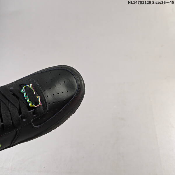Nike Air Force 1 07 black neon green EU 36-45 sneaker