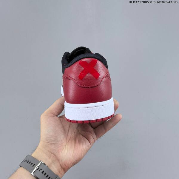 Nike Air Jordan 1 Retro Low OG black/red/white EU 36~47.5 casual
