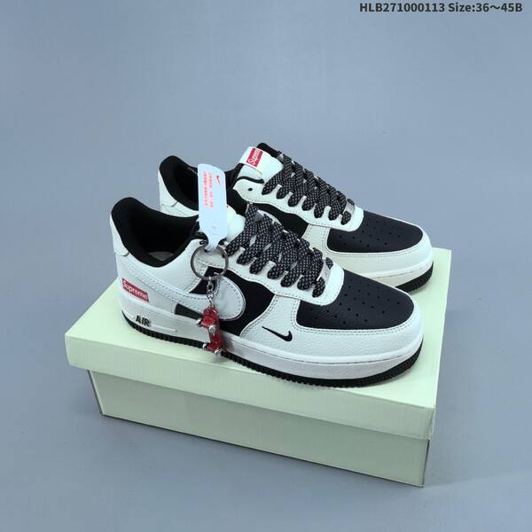 Nike Air Force 1 07 Low white navy red black EU 36-45 sneaker