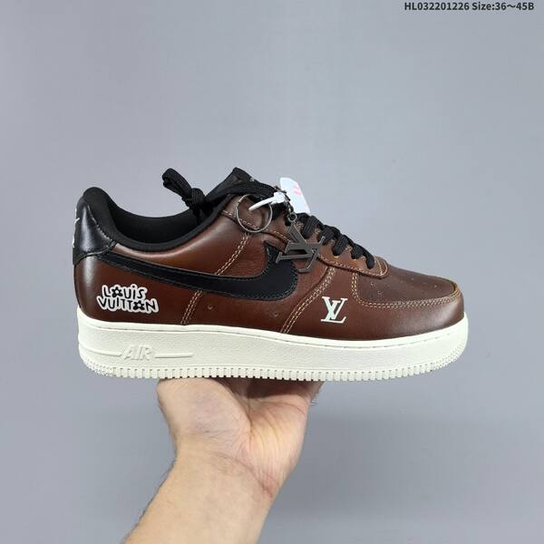 Nike Air Force 1 07 brown black white EU 36-45 sneaker