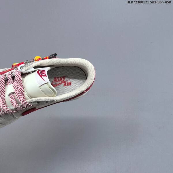 Nike Air Jordan 1 white/grey/red 36~45 lifestyle