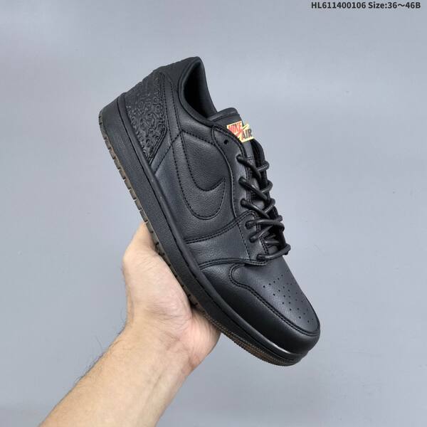Nike Air Jordan 1 Low black EU 36-46 casual