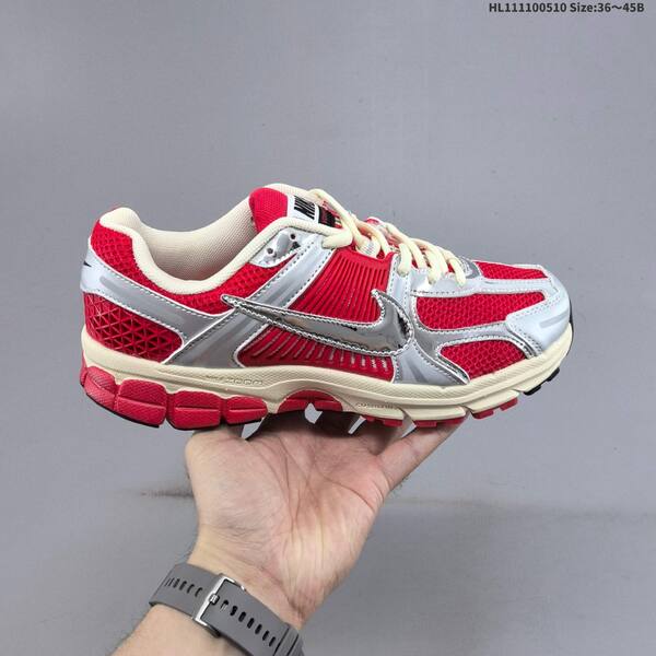 Nike Zoom Vomero 5 red silver cream white EU 36-45 running shoe