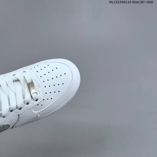 Nike Air Force 1 Low 07 white silver red EU 36-45 sneaker