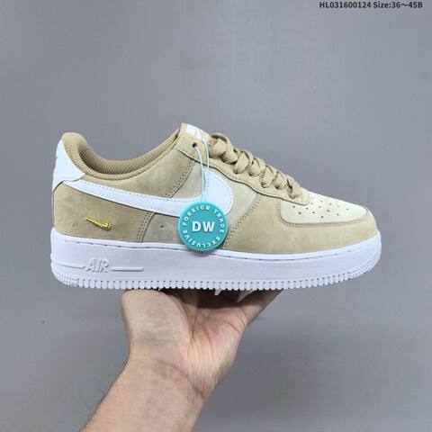 Nike Air Force 1 07 Low Beige White EU 36-45 Sneaker - Unisex (BS-61776)