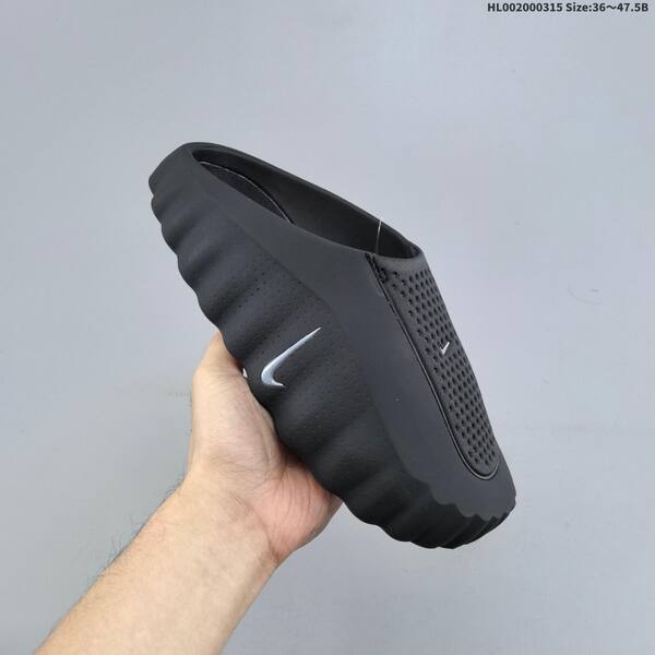 Nike Mind 001 black silver EU 36-47 5 slides