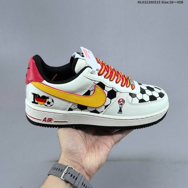 Nike Air Force 1 07 LV8 white black red navy EU 36-45 sneaker