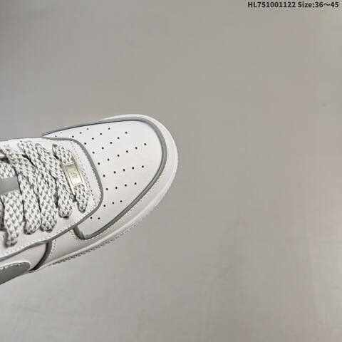 Nike Air Force 1 07 White Grey EU 36-45 Sneaker - Unisex (BS-63283)