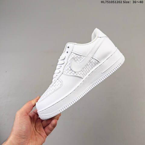 Nike Air Force 1 07 White Gold EU 36-40 Sneaker - Unisex (BS-62894)
