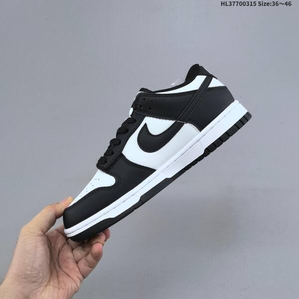 Nike Dunk Low black white EU 36-46 skate shoe