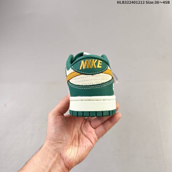 Nike SB Dunk Low Retro DIY dark green cream orange white EU 36-45 skate shoe