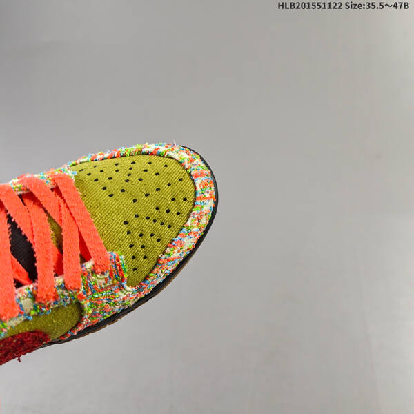 Nike SB Dunk Low orange red green multicolor EU 35 5-47 skate shoe