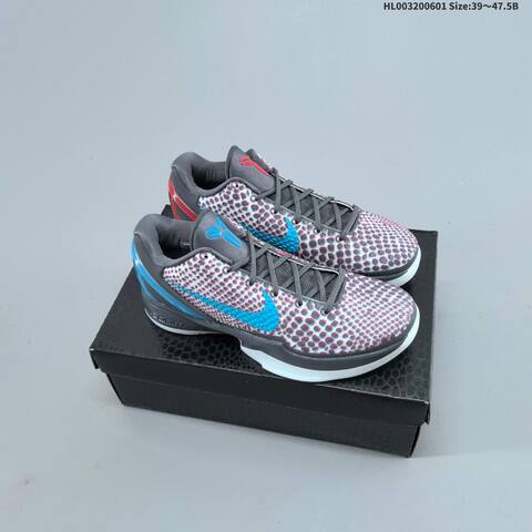 Nike Zoom Kobe 6 Protro All Star 3D Hollywood 2026 Dark Grey Blue White Red EU 39-47 5 Basketball Shoe - Unisex (BS-60024)