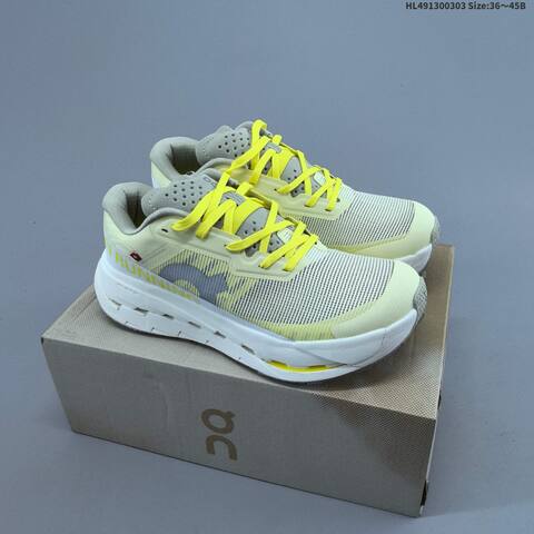 On Cloudultra 3 White Gray Orange EU 36-45 Trail Shoe Trail Running Sneakers - Unisex (BS-69692)