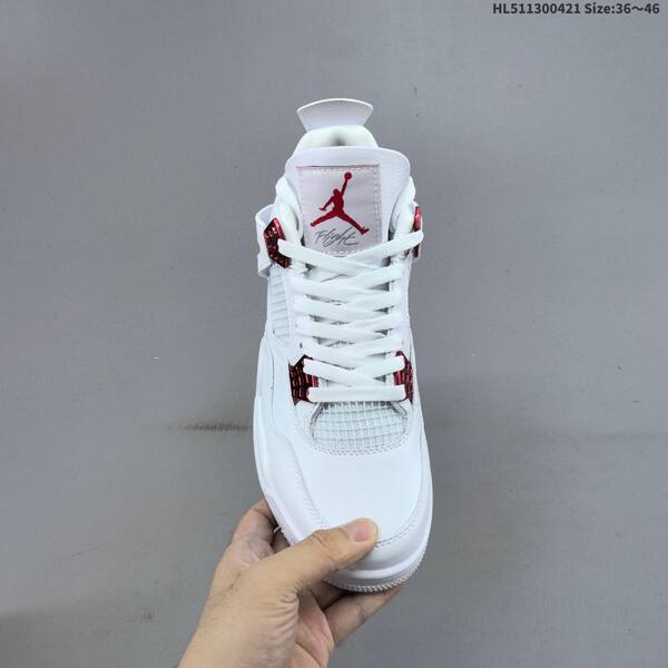 Jordan Air Jordan 4 Retro CT8527-112 White/Red EU 36-46 basketball