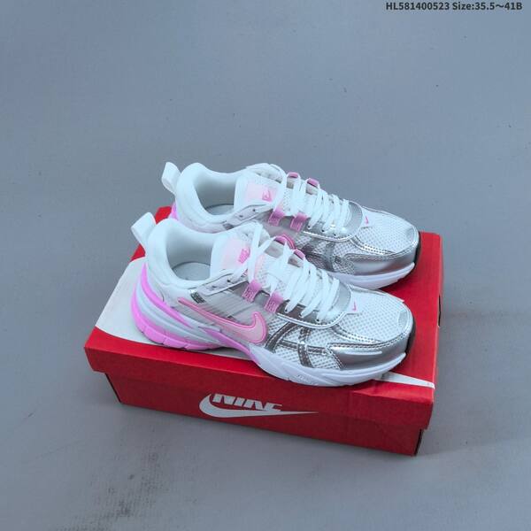 Nike V2K Run Runtekk beige pink brown white silver EU 35 5-41 running shoe