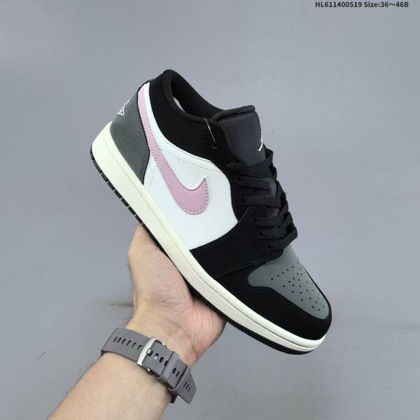 Jordan Air Jordan 1 Low black/white/grey/pink and white/lilac EU 36-46 casual