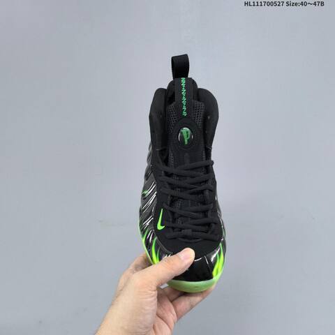 Nike Air Foamposite One ParaNorman Black Neon Green EU 40-47 Basketball Shoe - Men's (BS-60080)
