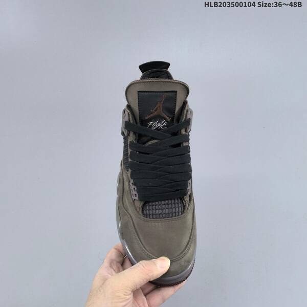 Jordan Air Jordan 4 Retro taupe/grey with black EU 36-48 basketball
