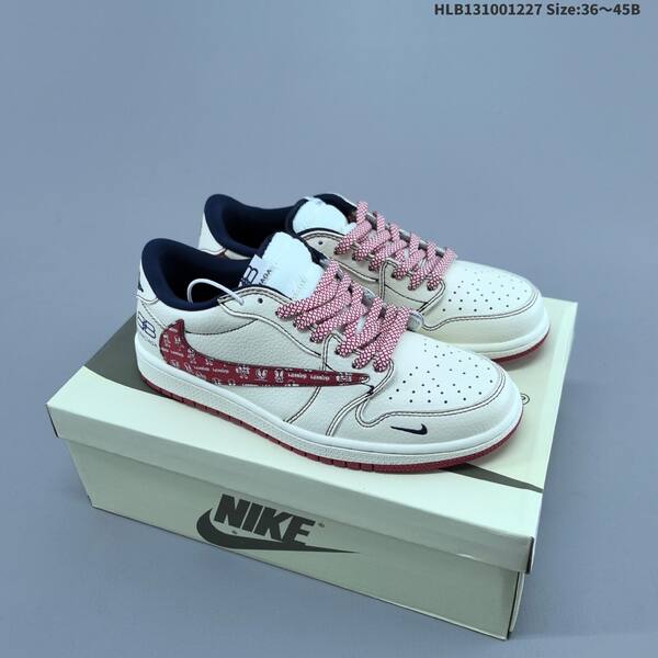 Nike Air Jordan 1 Low x Travis Scott x Supreme reverse mocha / black / gray EU 36-45 lifestyle