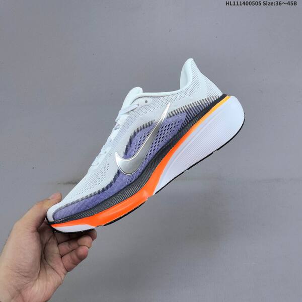 Nike Air Zoom Pegasus 42 white purple silver orange black EU 36-45 running shoe