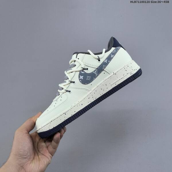 Nike Air Force 1 07 LV8 DM6688 off white grey black EU 36 45 skate shoe EU 36-45
