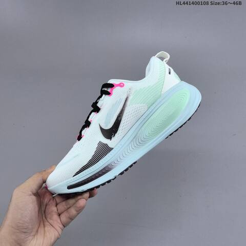 Nike Vomero 18 White Black Pink Mint Light Blue EU 36-46 Running Shoe - Unisex (BS-62145)