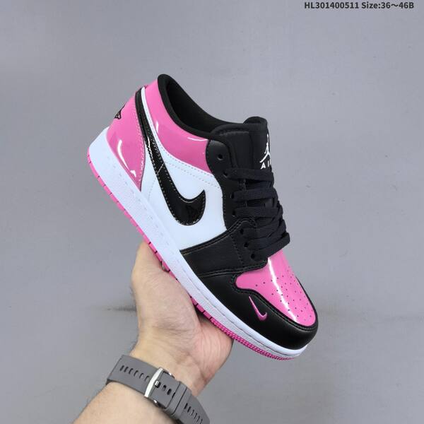 Jordan Air Jordan 1 Low Black/White/Pink EU 36-46 basketball