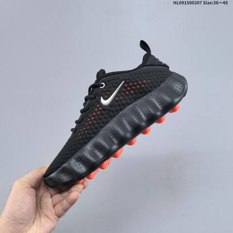 Nike Mind 002 Black Silver Bright Crimson EU 36-45 Running Shoe - Unisex (BS-61505)
