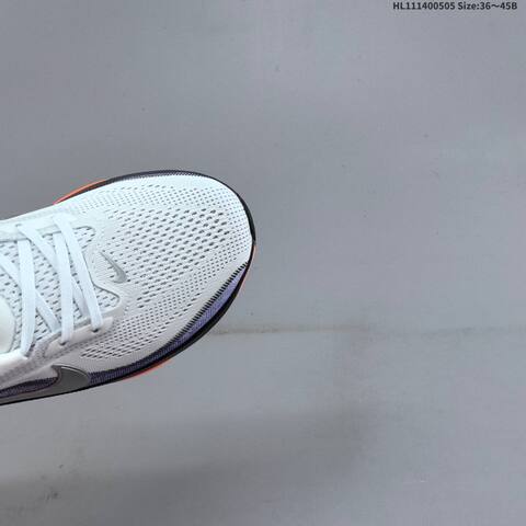 Nike Air Zoom Pegasus 42 White Purple Silver Orange Black EU 36-45 Running Shoe - Unisex (BS-60483)