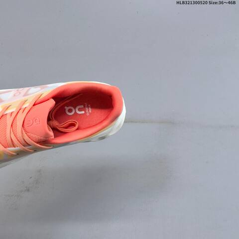 On Running Cloudtilt Remix Eva White Coral Orange Cream EU 36-46 Running Shoe Running Sneakers - Unisex (BS-69540)