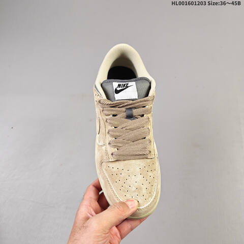 Nike SB Dunk Low Pro B Parachute Beige Beige Brown Grey Black White EU 36-45 Skate Shoe - Unisex (BS-62864)