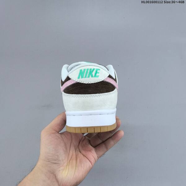 Nike SB Dunk Low Pro brown grey pink white gum EU 36-46 skate shoe
