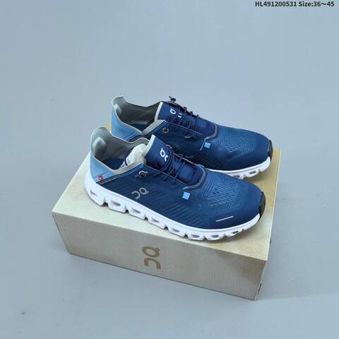On Cloud 6 Coast White Lime Light Blue EU 36-45 Running Shoe Running Sneakers - Unisex (BS-69507)