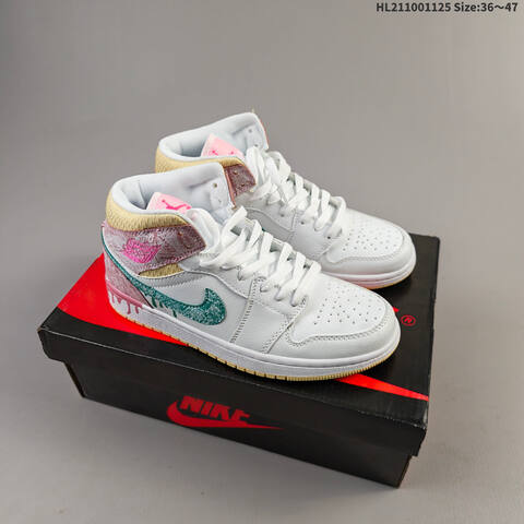Nike Air Jordan 1 Retro Mid AIR JORDAN DQ8426-517 ID HL211001125 Size 36 Lifestyle - Women's (BS-67682)