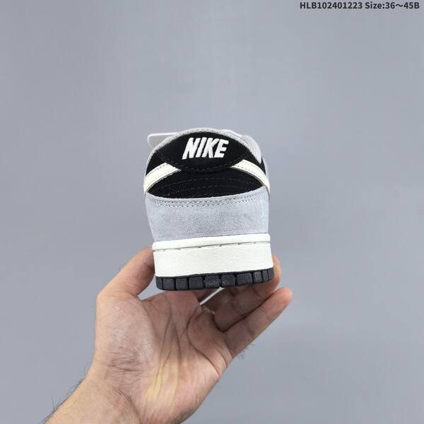 Nike SB Dunk Low black grey white EU 36-45 skate shoe