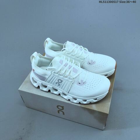 On Cloudswift 4 White Light Purple Gum EU 36-40 Running Shoe Running Sneakers - Unisex (BS-69549)