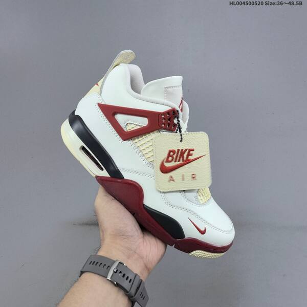 Jordan Air Jordan 4 Sail / Cinnabar / White / Black 36-48.5 basketball