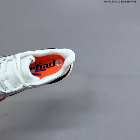Nike Air Zoom Pegasus 42 White Silver Purple Orange Black EU 39-46 Running Shoe - Unisex (BS-60629)