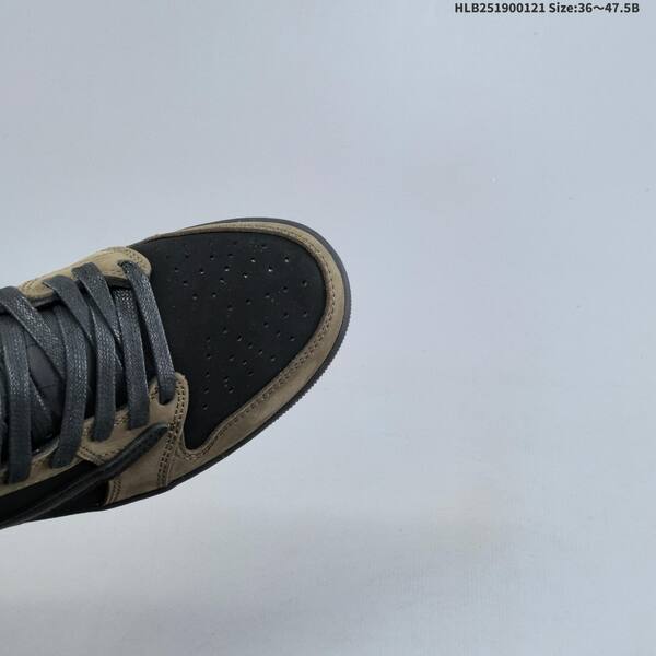 Nike Air Jordan 1 Low Olive Grey / black / red 36~47.5 casual lifestyle