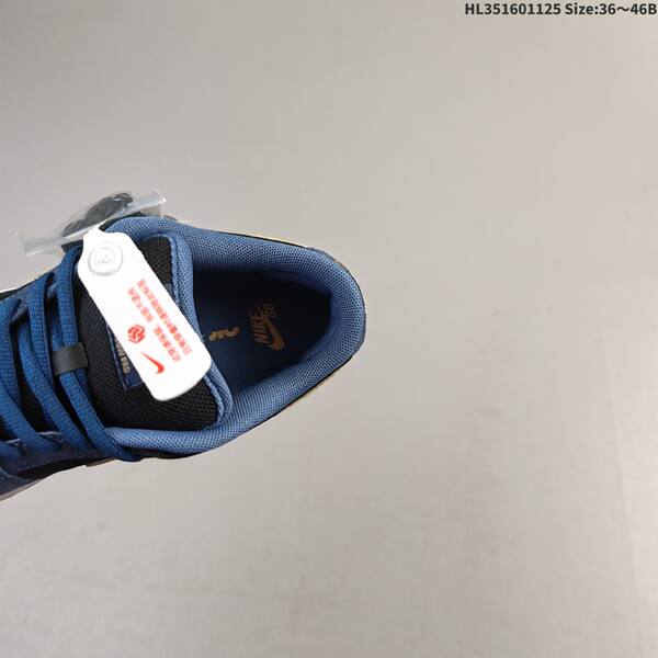Nike SB Dunk Low black navy blue gold white green EU 36-46 skate shoe